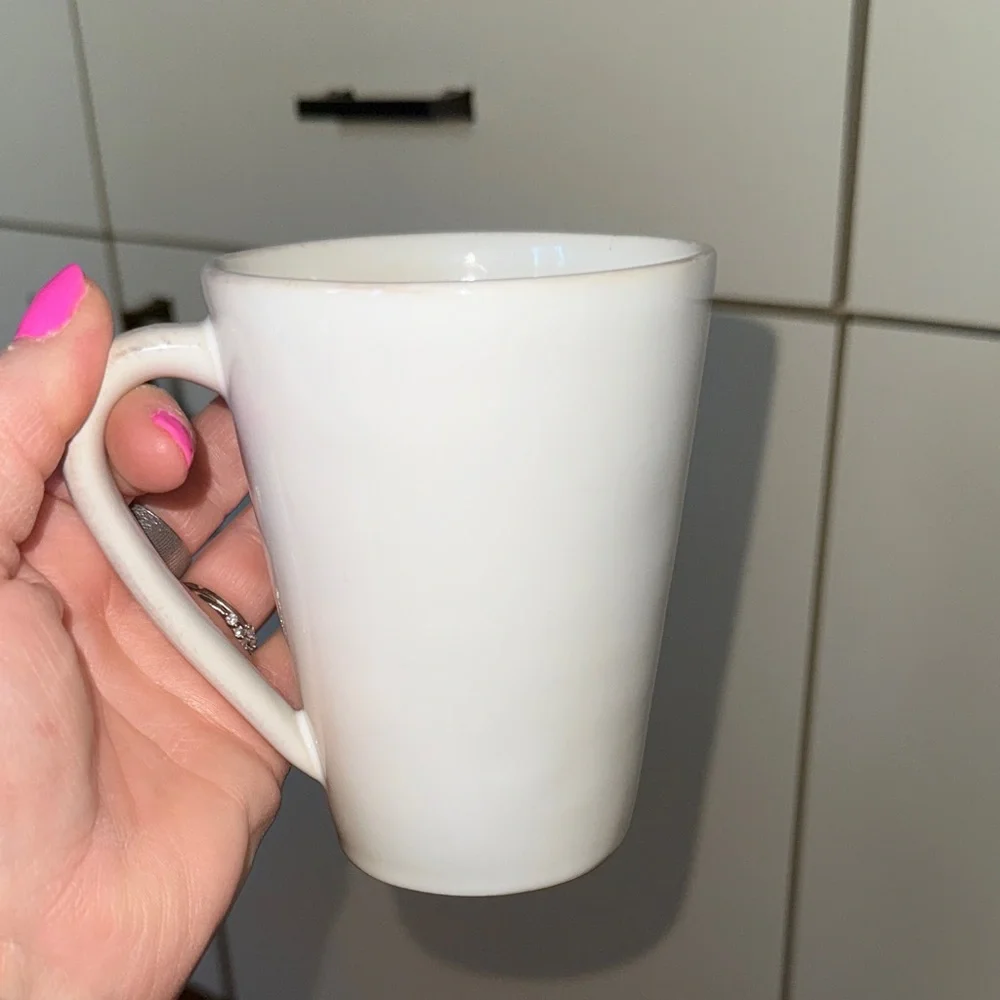 Classic White Ceramic Mug Set
